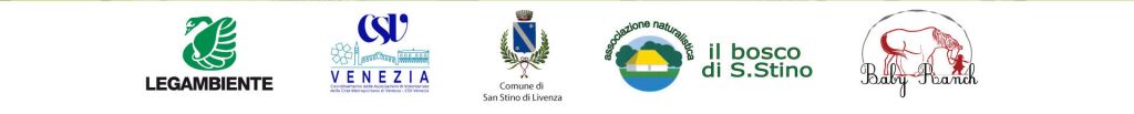 Legambiente, Cavv-Csv Venezia, Comune di San Stino, Associazione Naturalistica Bosco di San Stino, Baby Ranch